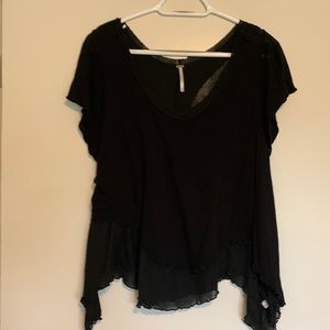Free people layered top